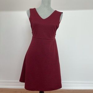 Red checkered Zara dress